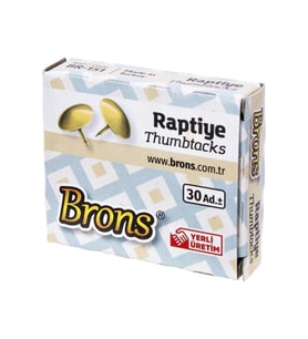 Brons 30'Lu 1 Paket Raptiye Br-151
