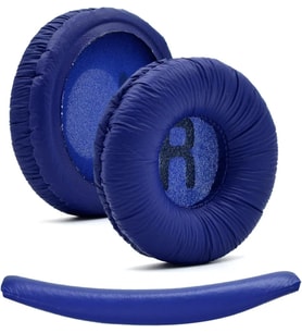 Jbl Kulaklık Pedi 450/460/500/510 BT Tune 600T250/300 Uyumlu Jbl Kulaklık Süngeri +Yastığı Takımı Koyu Mavi