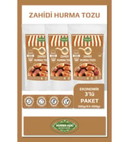 Hurma Aşkı Hurma Tozu Zahidi 300GrX3=900Gr
