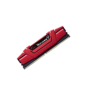 GSKILL 8GB DDR4 3000MHZ CL16 PC RAM / RipjawsV F4-3000C16S-8GVRB Kırmızı