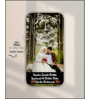 Kişiye Özel Duvar Saati (Ahşap)