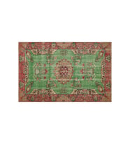 El Yapımı Vintage Eskitme Halı 157x250 cm 9134