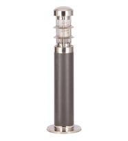 AVONNI BSU-68156-GR-B Gri Boyalı Dış Mekan Aydınlatma E27 Aluminyum Polikarbon Cam 20cm