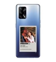 Oppo A74 Uyumlu Spider Man Minimalist Poster Desenli Şeffaf Telefon Kılıfı