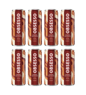 Obsesso Caramel Macchiato Soguk Kahve 250 ml x 8 Adet