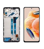Xiaomi Redmi Note 12 Pro 4G ile Uyumlu TFT Ekran Dokunmatik Çıtalı (Siyah)