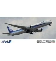 Hasegawa 18 10718 1/200 Ölçek, Boeing 777-300ER ANA, Yolcu Uçağı Plastik Model Kiti