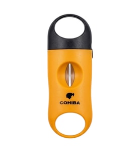Cohiba Sarı Siyah V Plastik Puro Makası Kesici - TR9653