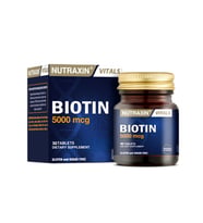 Nutraxin Biotin 5000 mcg Takviye Edici Gıda 30 Tablet