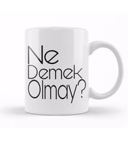 Ne Demek Olmay Karadeniz Kupa Bardak Porselen