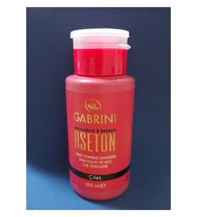 Gabrini Nemlendirici & Besleyici Pompalı Aseton 200 Ml