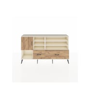 Arges Konsol 8 Raflı 2 Çekmeceli Tek Kapaklı  176x30x99 Aytaşı-Çam
