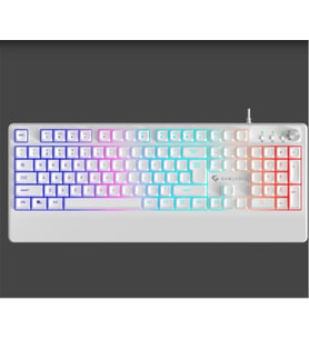 Gameagle GE2008 Frost Blade RGB Membran Beyaz Oyuncu Klavyesi