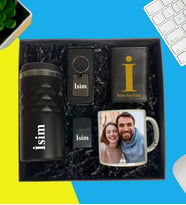 Kişiye Özel Premium Kutu Termos Bardak Fotoğraflı Kupa Bardak Lüx Metal Anahtarlık Metal Çakmak Mekanizmalı Cüzdan