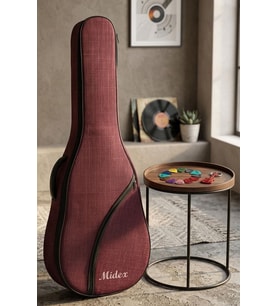 Midex CS-39RD Özel Tasarım Softcase Klasik Gitar Çantası Kılıfı (103 cm)
