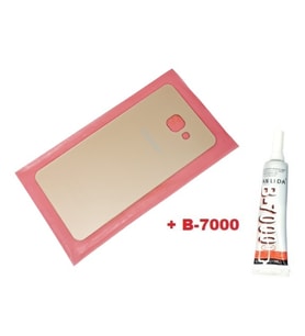 Samsung Galaxy A5 2016 (A510) Arka Pil Batarya Kapağı (CAM+B-7000) GOLD