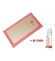 Samsung Galaxy A5 2016 (A510) Arka Pil Batarya Kapağı (CAM+B-7000) GOLD