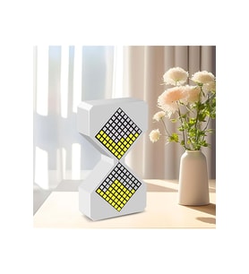 HyMark Modern Dijital Kum Saati Zamanlayıcı 1-30 Dk Şarjlı Pil Dekoratif LED Elektronik Saat