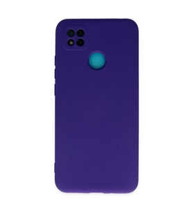 Xiaomi Redmi 9c Kılıf Nano İçi Kadife Silikon - Mor