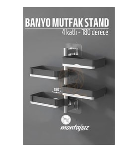 ModaCar 4 Katlı Banyo Organizer Stand