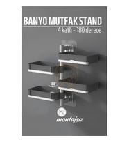 ModaCar 4 Katlı Banyo Organizer Stand