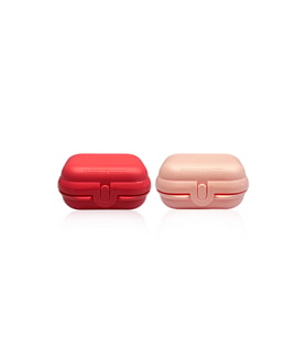 Tupperware Eco Mini Taşıma Kabı 2'Li Pembe- Toz Pembe