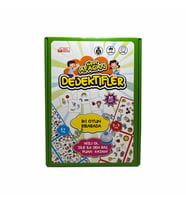 SÜPER AFACAN DEDEKTİFLER Hızlı Dedektif, Akıl Mantık Zeka ve Strateji Oyunu, Zihin Geliştirici Eğlenceli Oyun Seti, Montessori Oyunları, Spy Games
