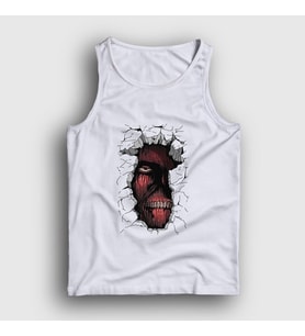 Presmono Unisex Beyaz Wall Anime Attack On Titan Atlet 124963tt