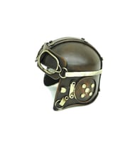 Dekoratif Metal Pilot Kaskı Biblo Vintage Dekoratif Hediyelik