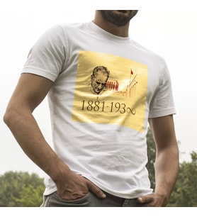 Atatürk Anıtkabir 1881-1938 Beyaz Tişört