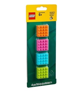 LEGO Magnet 853900 4 4x4 Magnets