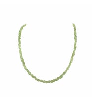 Natural Kesim Zebercet Doğal Taş Kolye 50cm - 6mm