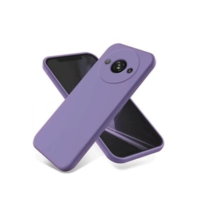Xiaomi Redmi A3 4g Kılıf First Silikon - Lila