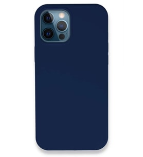 iPhone 12 Pro Kılıf Lansman Legant Silikon - Lacivert