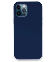 iPhone 12 Pro Kılıf Lansman Legant Silikon - Lacivert
