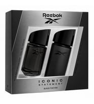 Reebok Iconic Statement Black EDP 100 ml + Shower Gel 200 ml Erkek Parfüm Seti