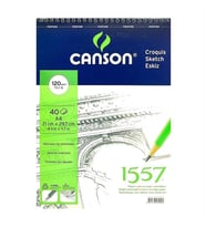 Canson Çizim Blok Defteri 1557 120G A4 40 Yaprak 120A440Us