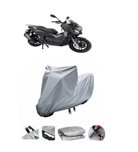 Kanuni Seha 125  Gri Motosiklet Brandası ARKA ÇANTA UYUMLU DEĞİLDİR