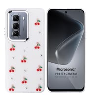 Microsonic Infinix Hot 50 4G Kılıf PrettyCharm Cherry (Kırmızı)