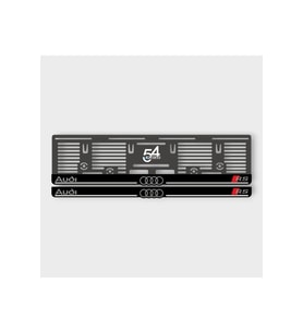 AUDİ RS 3D KABARTMALI PLEKSİ ARABA PLAKALIĞI
