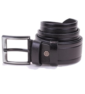 Dagoster DMK26-462DG Siyah 4.5 cm Hakiki Deri Erkek Kemer