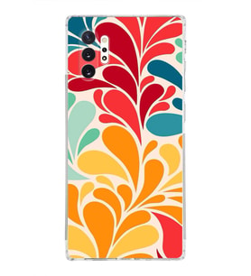 PrintiFy Samsung Galaxy Note 10 Plus ile Uyumlu Retro Color 5  Kamera Korumalı Şeffaf  Kılıf