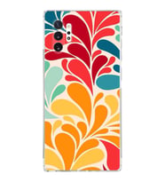 PrintiFy Samsung Galaxy Note 10 Plus ile Uyumlu Retro Color 5  Kamera Korumalı Şeffaf  Kılıf