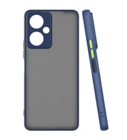 Coverzone Tecno Camon 19 Pro ile uyumlu K?l?f Hux Kapak ??k ve Dekoratif Model Toz Kir ve Darbelere Kar?? Koruma Y�kseltilmi? Kenarlar ile Ekstra Koruma Lacivert