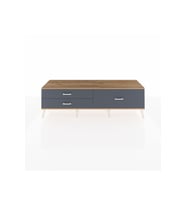 Hyperion TV Ünitesi 3 Çekmeceli  176x44x51 Antrasit-Çam/Antrasit