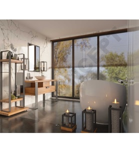 Ntconcept Mina Ayna Çerçeveli Masif Ahşap Lavabo Dolabı Hilton