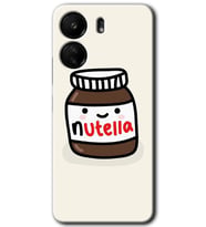Xiaomi Redmi 13C Kılıf HD Desen Baskılı Kılıf - Nutella Aşkım
