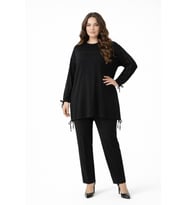 Kadın Taşlı Tunik Pantolon Takım  BGL-ST05429