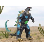 Gerçekçi Görünümlü Özel Dokulu Godzilla vs. Kong Giant Godzilla Ejderha Figür Oyuncak 35 cm. Model C