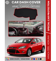 FORD FOCUS 3 (2011-2016) Torpido Örtüsü Ön Göğüs Torpido Koruma Tam Uyum Kaymaz Kolay Montaj
